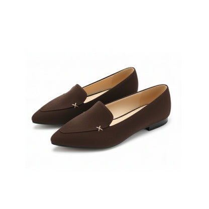 Moriva Suede Everyday Flat Shoes | Scarpella