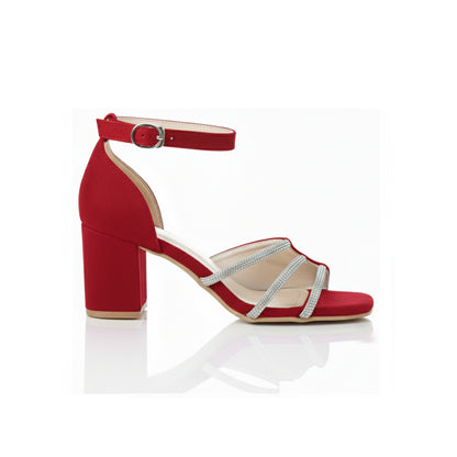 Lumi Strap Block Heel | Scarpella