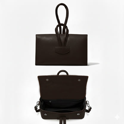 Knot Sculpted Handle Crossbody Handbag | Scarpella