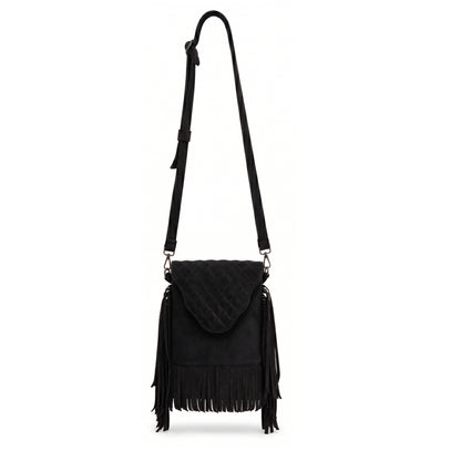 Selvara –Mini Fringe Suede Bag