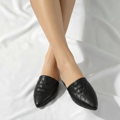 Quilted Ease Mule | Scarpella