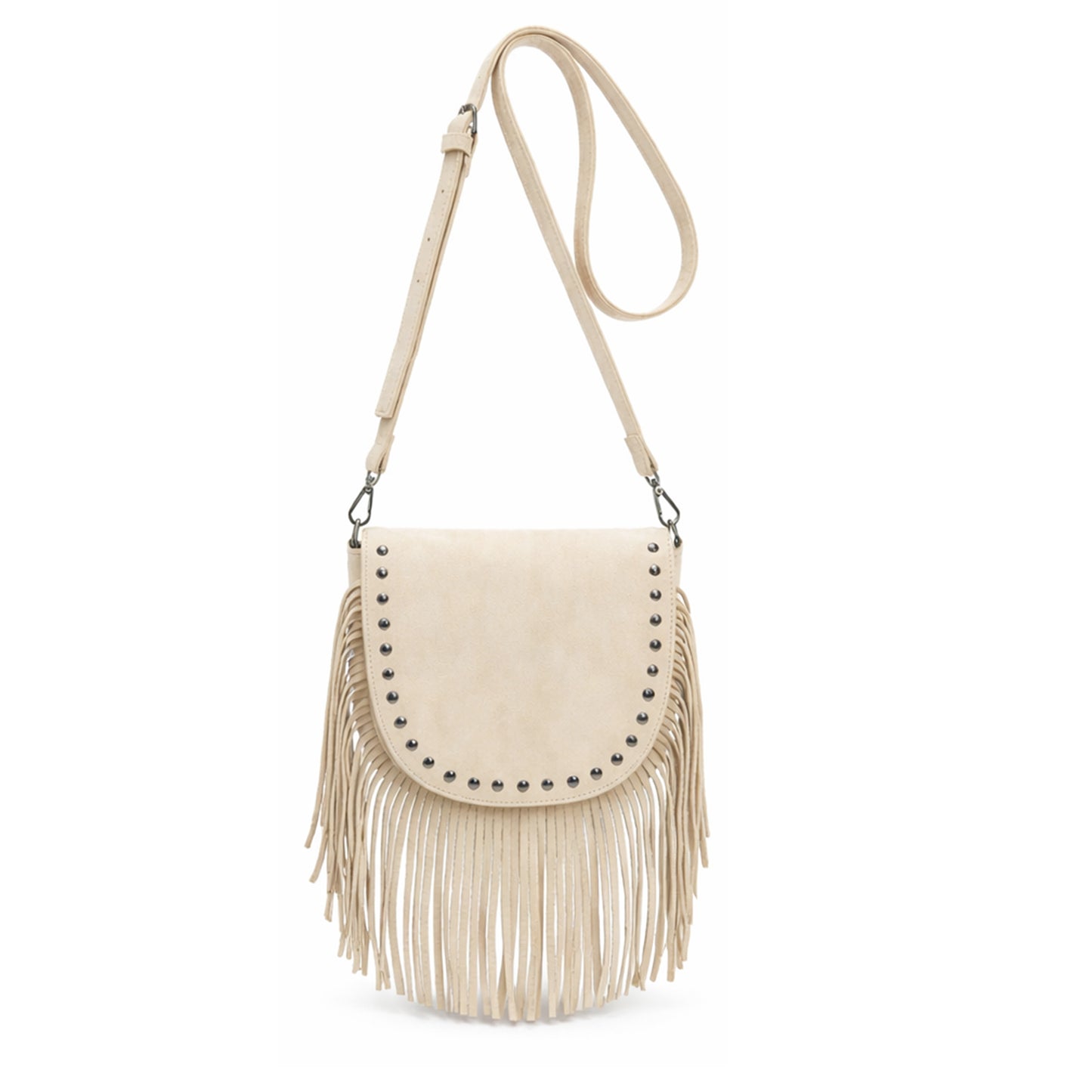 Ira – Suede Fringe Crossbody