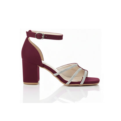 Lumi Strap Block Heel | Scarpella