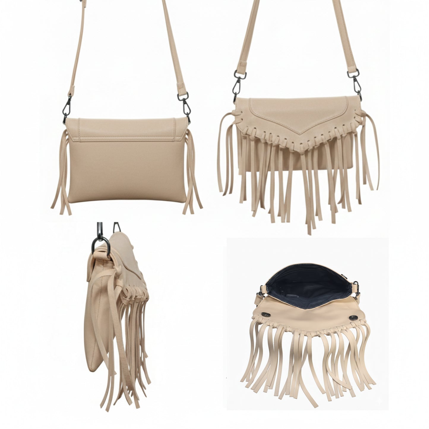 Sienna – Fringe Compact Crossbody