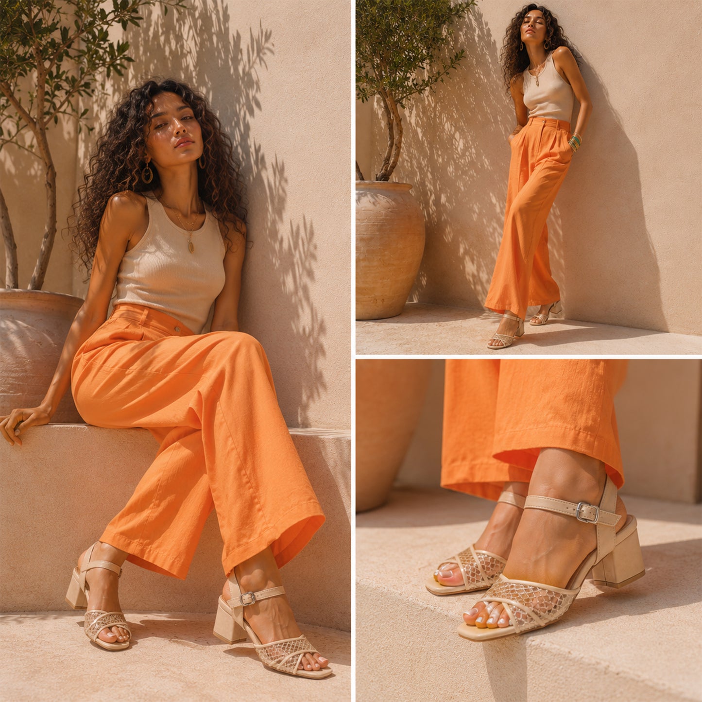 Lysandra – Evening Mesh Sandals