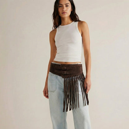 Rico Fringe Belt | Scarpella