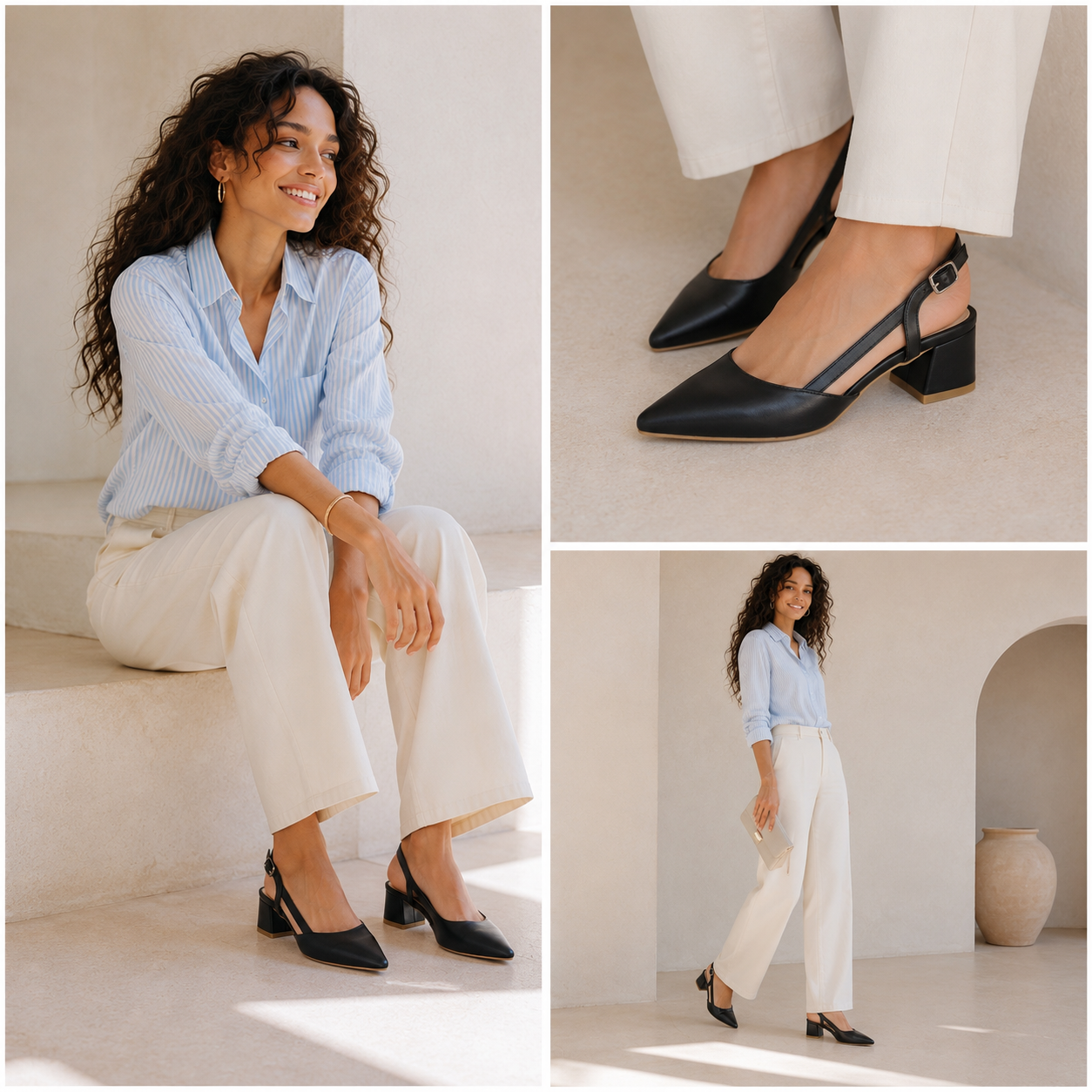 Harlow – Slingback Heels
