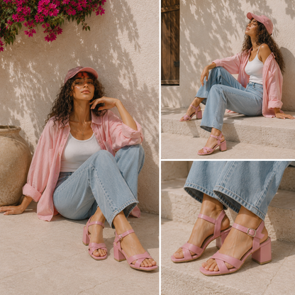 Claudia – Block Heel Sandal