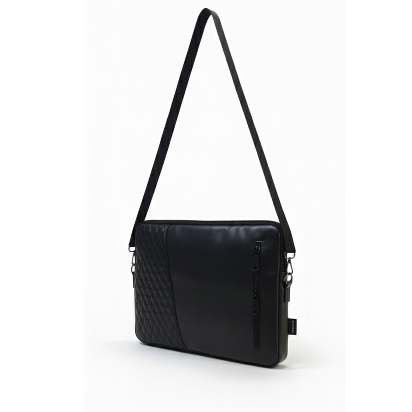 Black Edge Capitoné  Laptop Sleeve