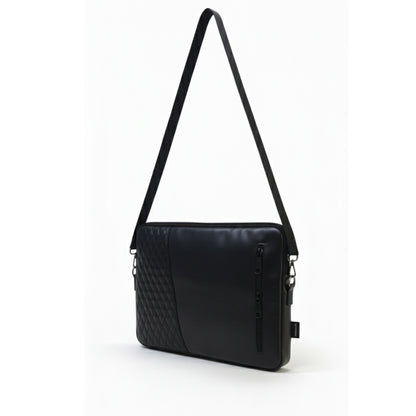 Black Edge Capitoné  Laptop Sleeve