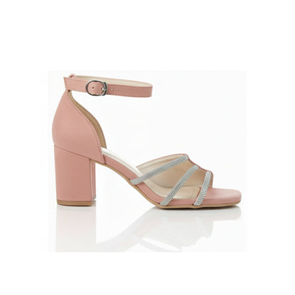 Lumi Strap Block Heel | Scarpella