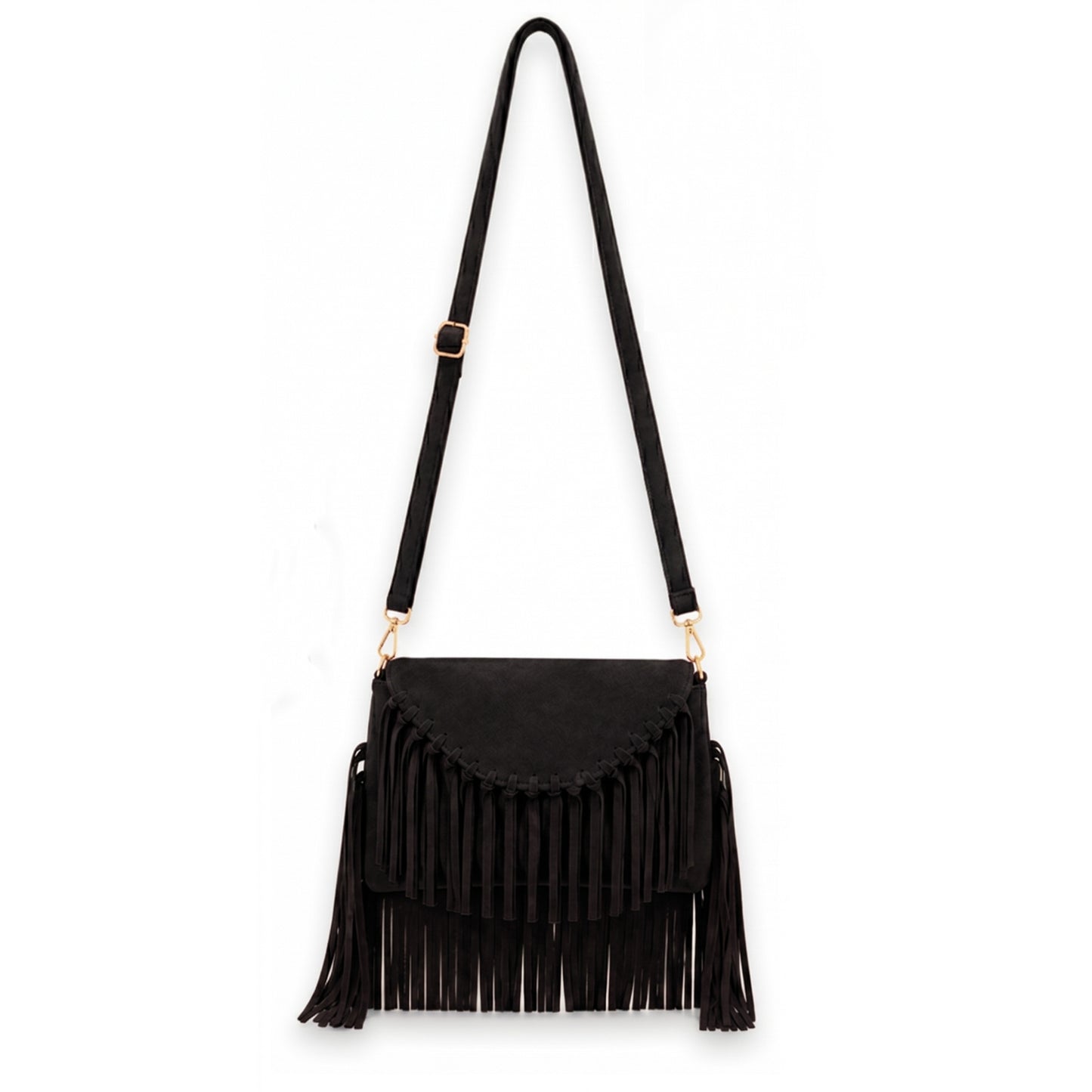 Solenza  – Suede Fringe  Bag