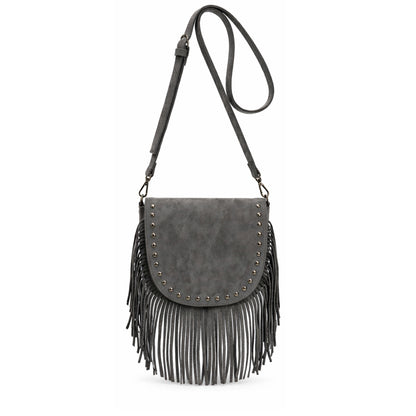 Ira – Suede Fringe Crossbody