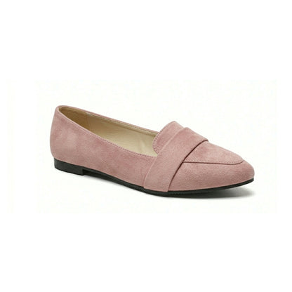 Vogue Suede Everyday Flat Shoes | Scarpella
