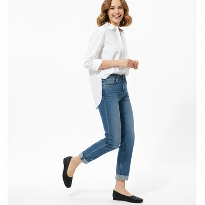 Black Lora Flat Shoes