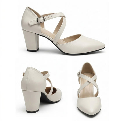 Alessia – Strap Mid Heel