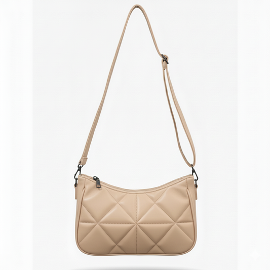 Beige Amara Crossbody & Handbag