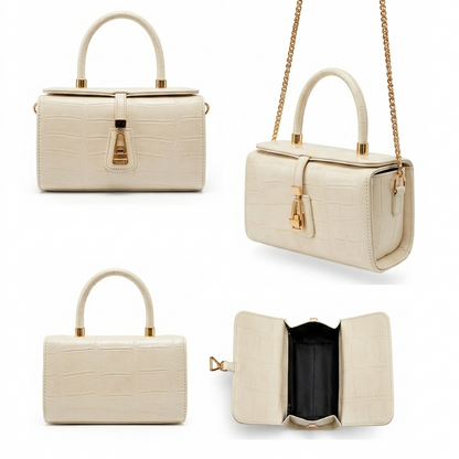 Savelle – Croc Top Handle Bag