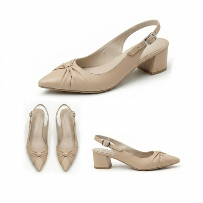 Vera – Knot Slingback Heel
