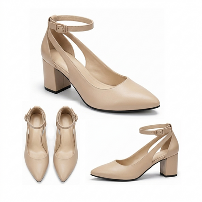 Raya – Block Heel Ankle Strap