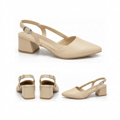 Livia – Slingback Mid Heel