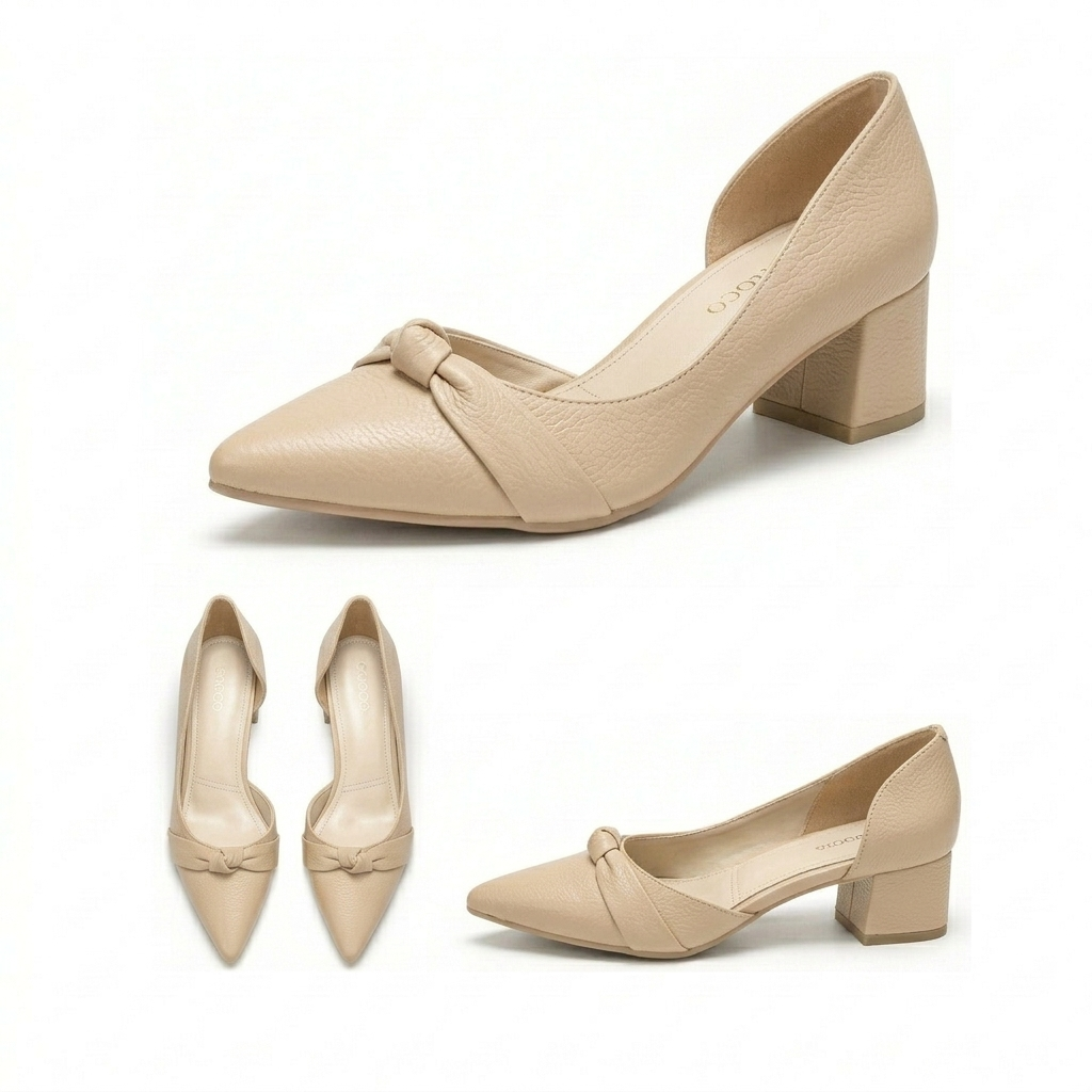 Vittoria – Knot Block Heel
