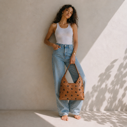 Sorella – Eyelet Hobo Bag