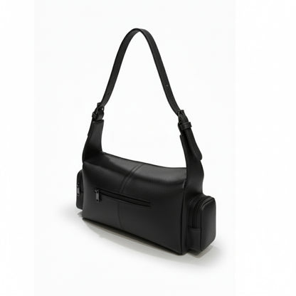 Black LUSHA Dual Carry Bag (Hand & Shoulder)