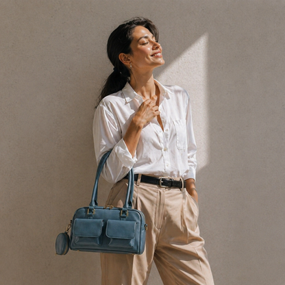 Cleo – Multi-Pocket Handbag