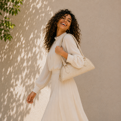 Lunessa – Croc Shoulder Bag