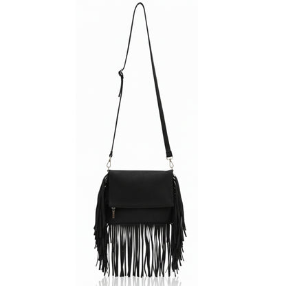 Juno Fringe Crossbody Bag | Scarpella