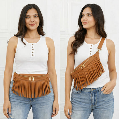 Soreya – Fringe Waist Bag