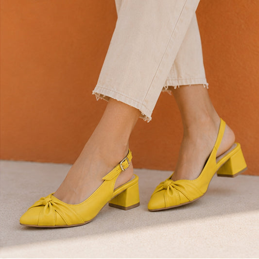 Vera – Knot Slingback Heel