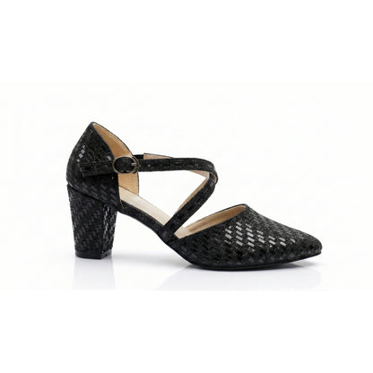 Shine Soirée Mid-Heel Shoes | Scarpella