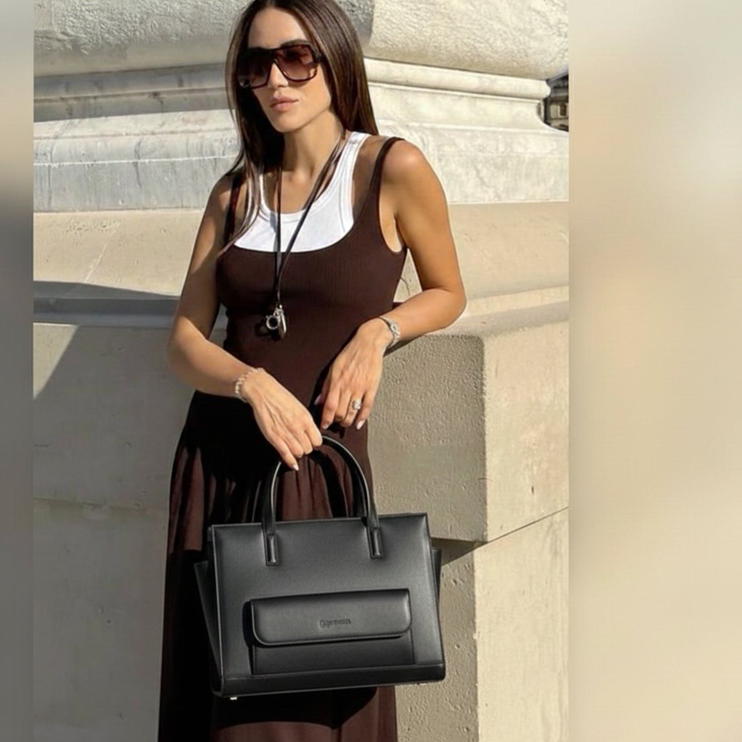 ELLE Structured Work Bag | Scarpella