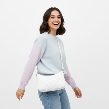 White Amara Crossbody & Handbag