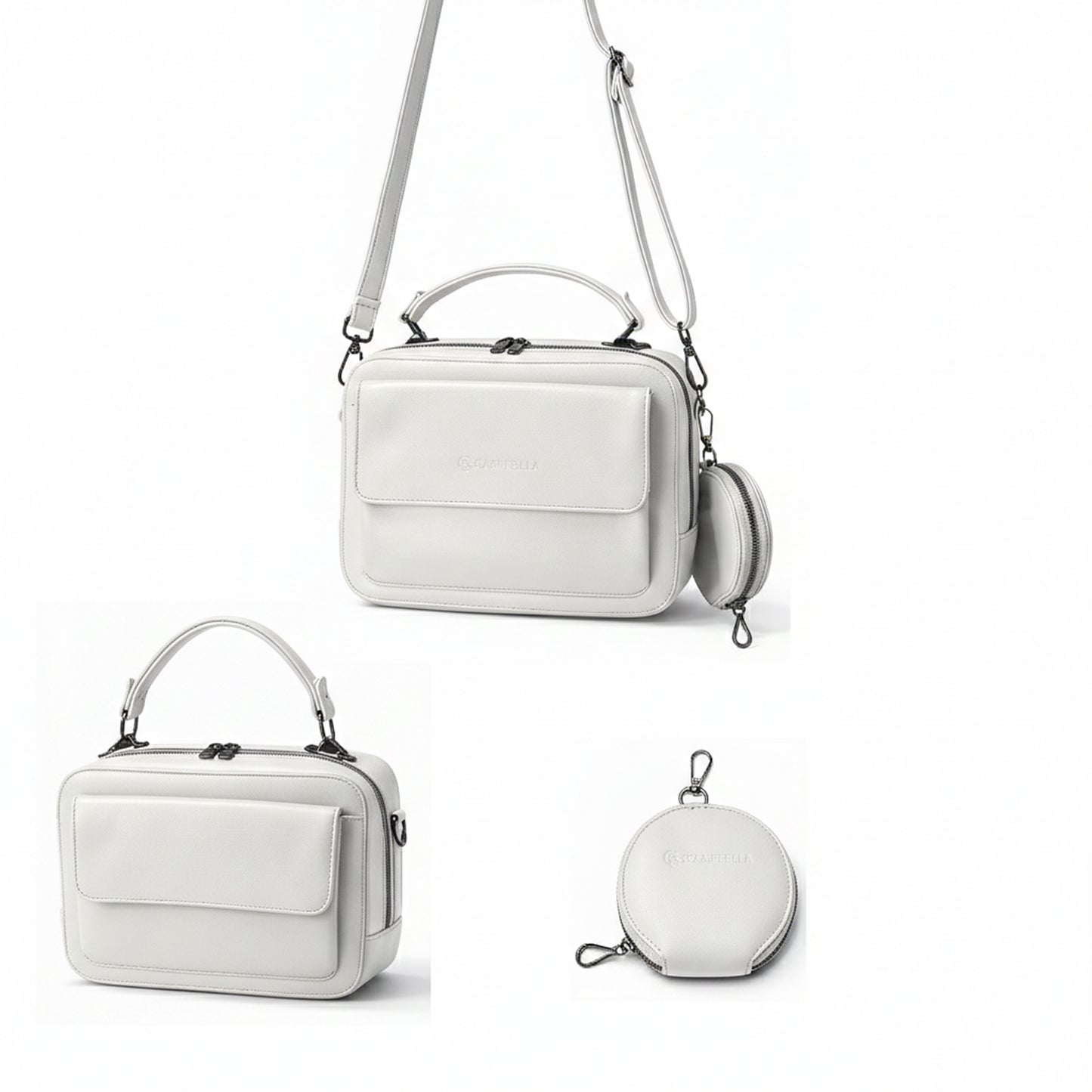 Verso Reversible Crossbody Handbag | Scarpella