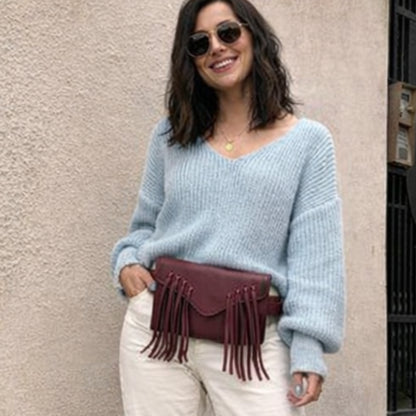 Sahara Fringe Belt Bag | Scarpella