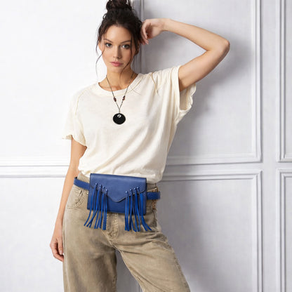 Sahara Fringe Belt Bag | Scarpella