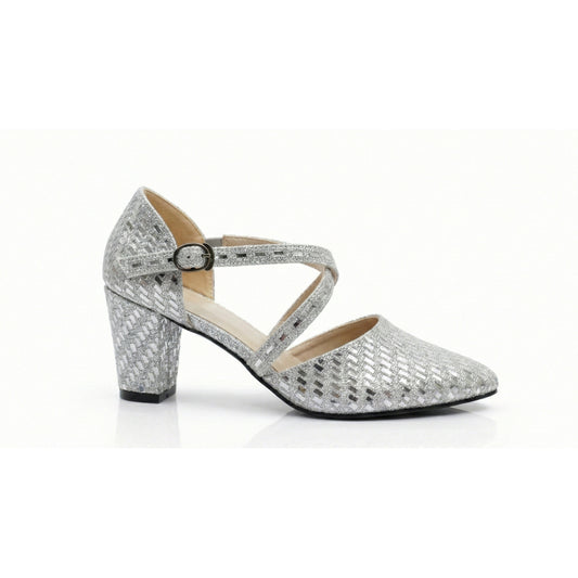 Shine Soirée Mid-Heel Shoes | Scarpella