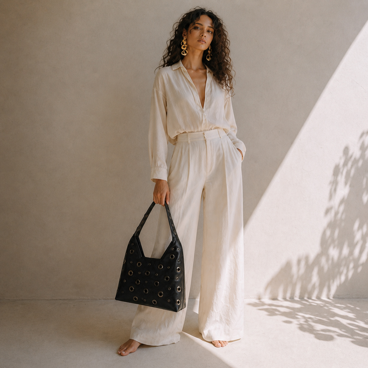 Sorella – Eyelet Hobo Bag