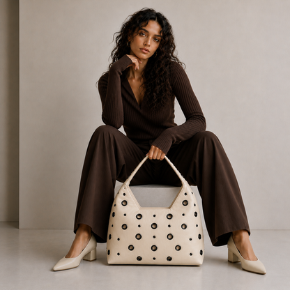 Sorella – Eyelet Hobo Bag