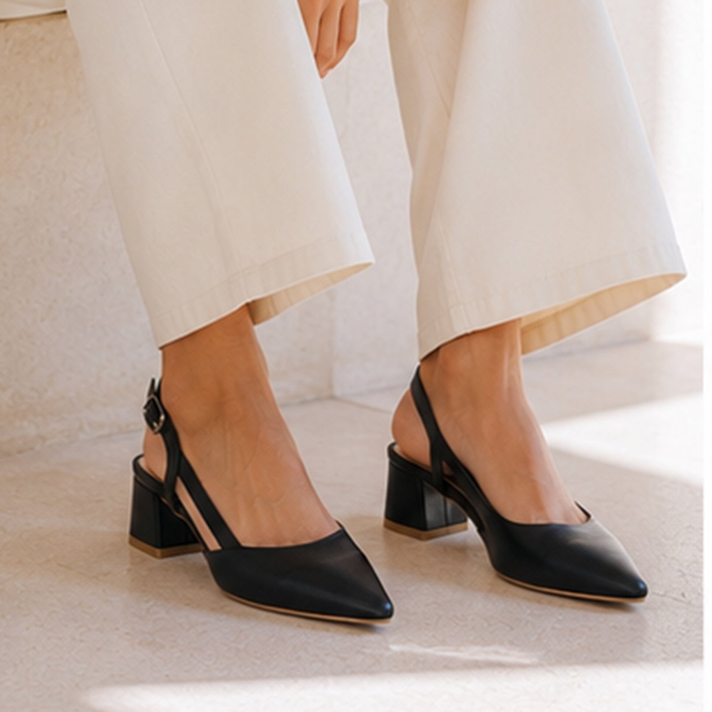 Harlow – Slingback Heels