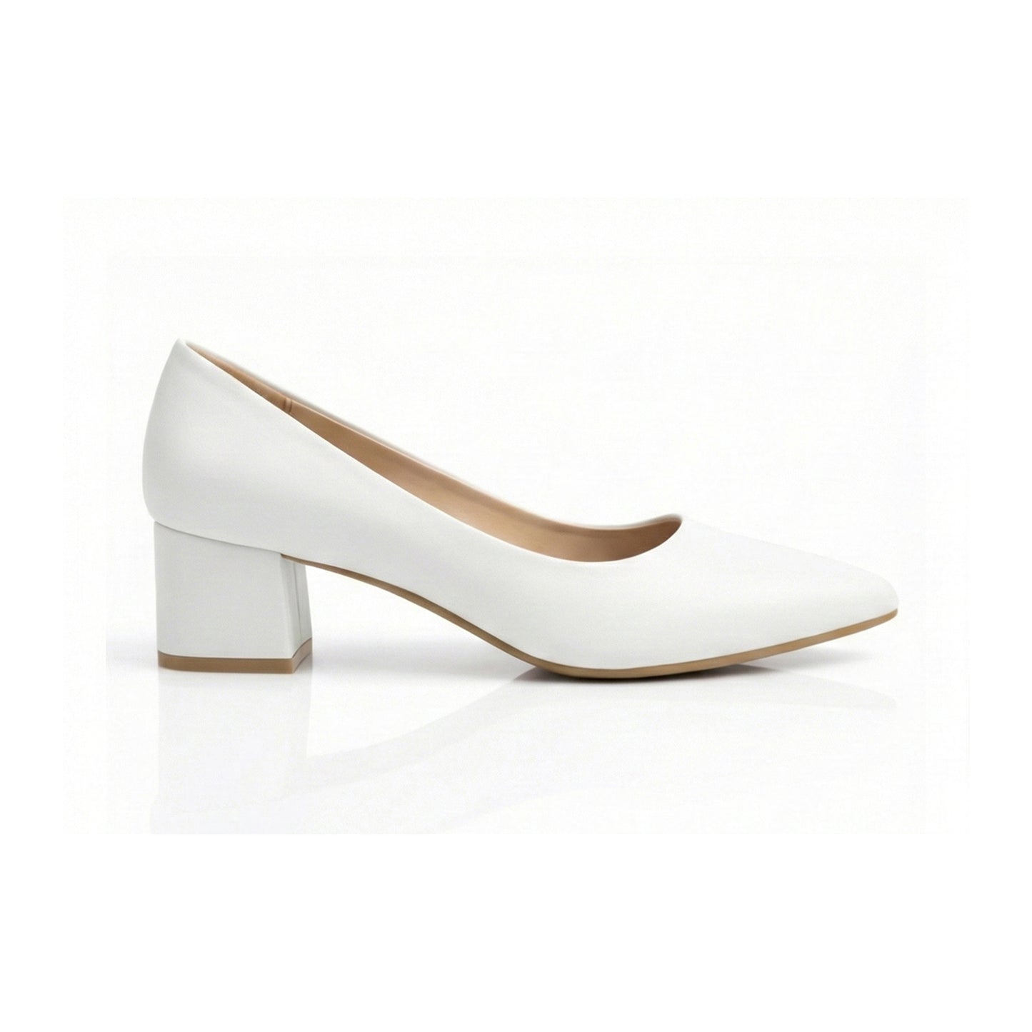 Lucy Block Mid-Heel Shoes | Scarpella