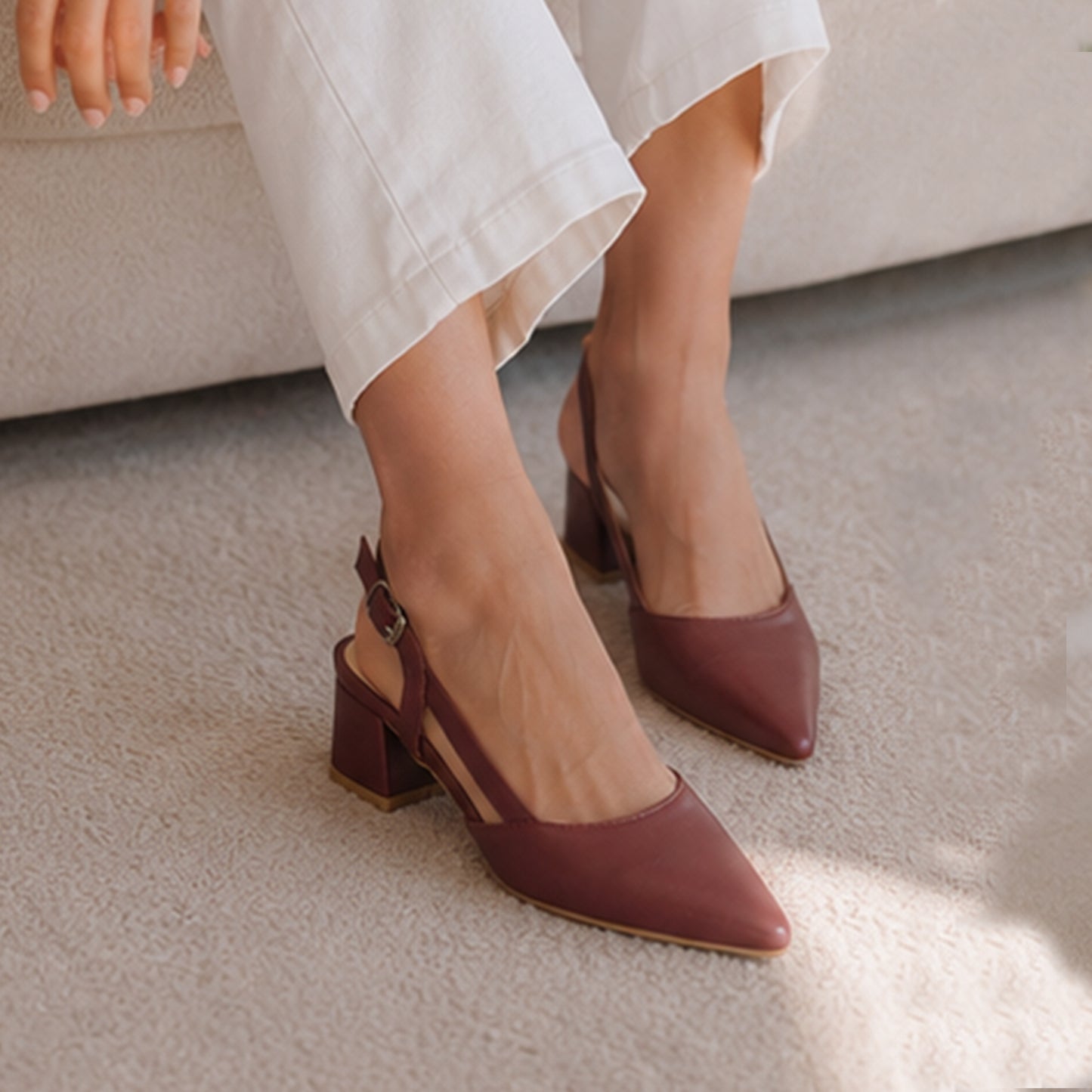 Harlow – Slingback Heels