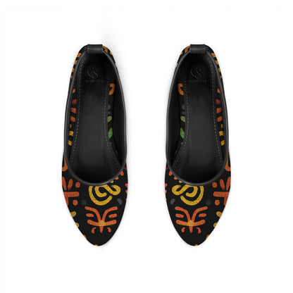 MAYZA Vesper Printed Flat Shoes