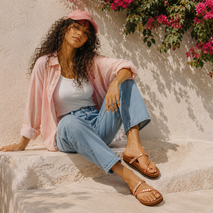 Lumina – Crystal Flat Slipper