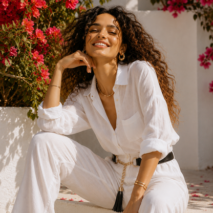 Valencia – Chain Tassel Belt