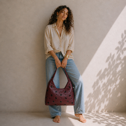 Sorella – Eyelet Hobo Bag