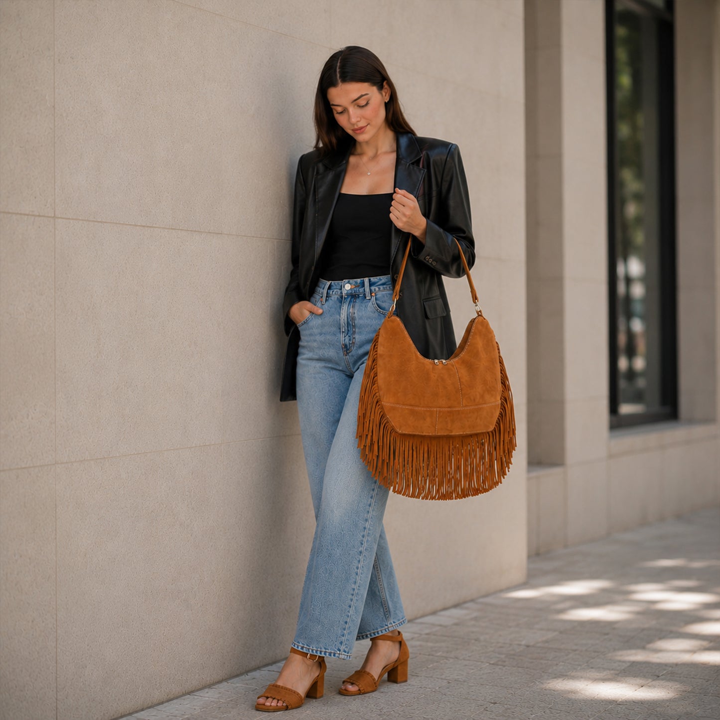 Zafira – Fringe Bag